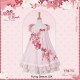 Mademoiselle Pearl Bow Rabbit Tops Blouses Aprons Skirts JSKs and Ops(Reservation/Full Payment Without Shipping)